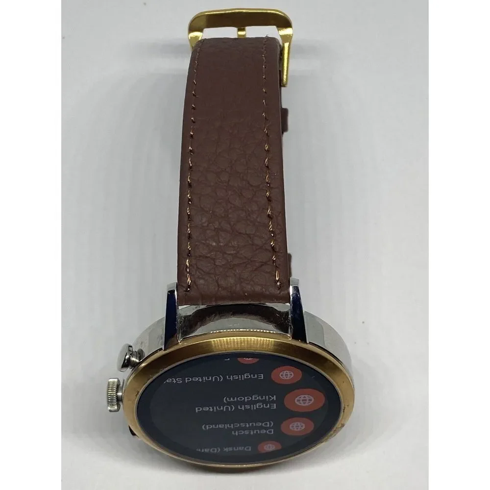 Fossil Gen 4 Authentic Digital Dial Smart Watch Custom Band FTW6016 AB515